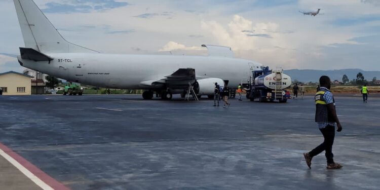 Ituri : 60 ans après, deux Boeing 737 atterrissent à l&rsquo;aéroport de Bunia