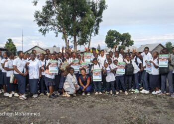 Nyiragongo : ASD Monde sensibilise les élèves de l’EP et de l’Institut Kayembe au lavage des mains