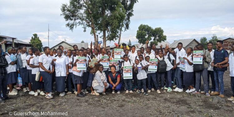 IMG-20260509-WA0007 - Agora Grands-Lacs Nyiragongo : ASD Monde sensibilise les élèves de l’EP et de l’Institut Kayembe au lavage des mains