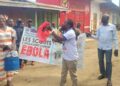 Ebola en RDC : les scouts sensibilisent commerçants et clients au marché central de Bunia