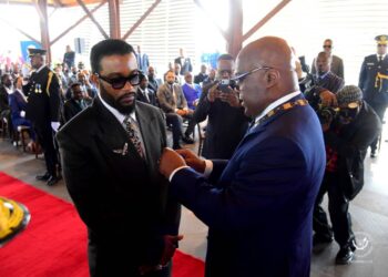 RDC : Fally Ipupa décoré !