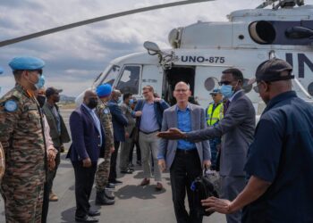 Est de la RDC : James Swan « de nouveau » à Goma !