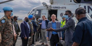 Est de la RDC : James Swan « de nouveau » à Goma !